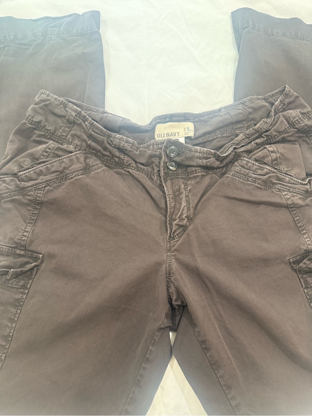 Old Navy Women's Brown Skinny Cargo Jeans